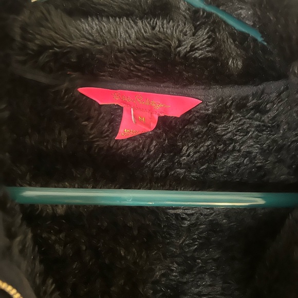 Lilly Pulitzer Sherpa Quarter Zip - Picture 3 of 3